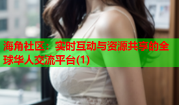 海角社区：实时互动与资源共享的全球华人交流平台(1)