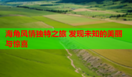 海角风情独特之旅 发现未知的美丽与惊喜