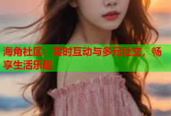 海角社区：实时互动与多元社交，畅享生活乐趣