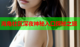 海角社区深夜神秘入口探秘之旅
