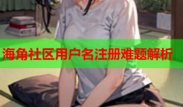 海角社区用户名注册难题解析