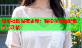 海角社区深夜更新：轻松掌握最新动态与功能