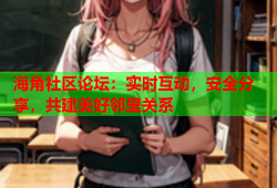 海角社区论坛：实时互动，安全分享，共建美好邻里关系