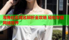 海角社区域名解析全攻略 轻松掌握网络世界