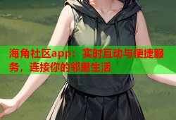 海角社区app：实时互动与便捷服务，连接你的邻里生活