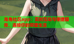 海角社区app：实时互动与便捷服务，连接你的邻里生活