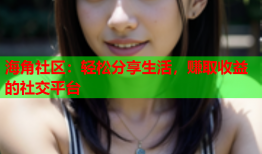 海角社区：轻松分享生活，赚取收益的社交平台