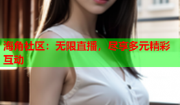 海角社区：无限直播，尽享多元精彩互动