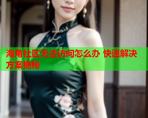 海角社区无法访问怎么办 快速解决方案揭秘