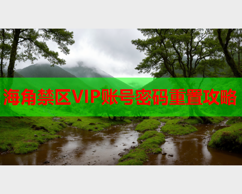 海角禁区VIP账号密码重置攻略