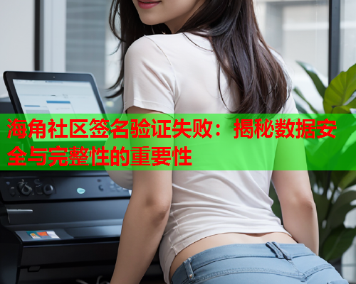 海角社区签名验证失败：揭秘数据安全与完整性的重要性