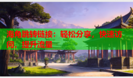 海角跳转链接：轻松分享，快速访问，提升流量